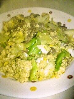 豚こま&豆腐☆チャンプルー-レシピのメイン写真