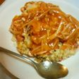 キムチ鍋の残り汁であんかけチャーハン☆