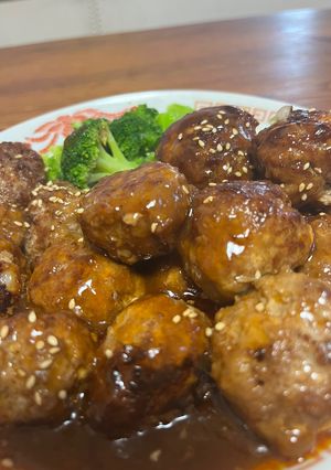 肉団子の甘酢あん-レシピのメイン写真