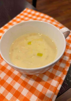 ねぎとじゃがいもの豆乳スープ-レシピのメイン写真