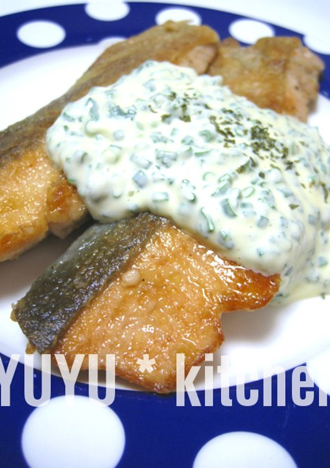 ネギ好きのための鮭のムニエル♪-レシピのメイン写真