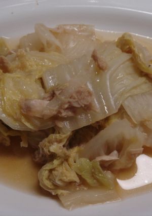 簡単♪レンジで白菜のツナ和え-レシピのメイン写真