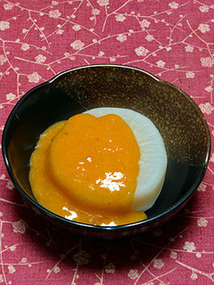 柿味噌のふろふき大根-レシピのメイン写真