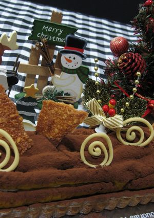 簡単チュイール　ケーキの飾りにも♪-レシピのメイン写真