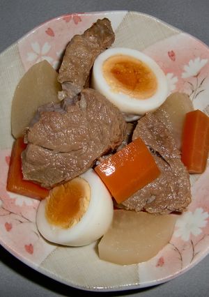 圧力鍋でさっぱり、脂質オフ☆豚ヒレ角煮☆-レシピのメイン写真