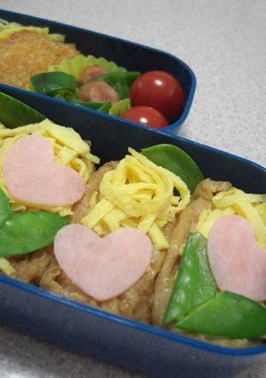 すし太郎で簡単☆デコいなり弁当♪-レシピのメイン写真