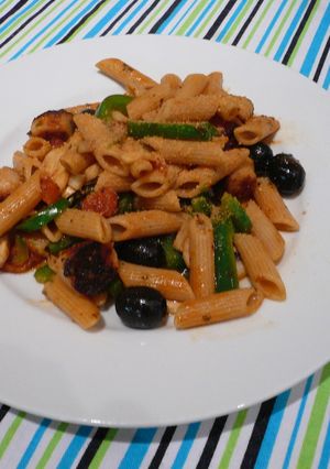 簡単☆野菜たっぷりペンネ♪南欧風?-レシピのメイン写真