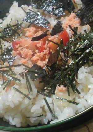 鮭フレーク寿司-レシピのメイン写真