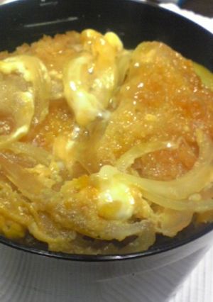 レンジで約3分!簡単カツ丼-レシピのメイン写真
