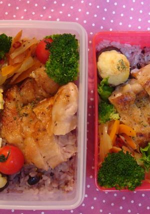 お弁当に♡バジルチキン✦+*..☆-レシピのメイン写真