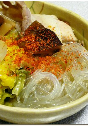 白菜と春雨の煮込み鍋 ♪ ピェンロー ♪-レシピのメイン写真