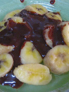焼きバナナのチョコ掛け!-レシピのメイン写真