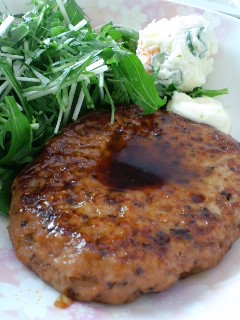 照り焼き鰯ハンバーグ-レシピのメイン写真