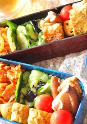 お弁当の小さなおかず３ポークケチャップ-レシピのメイン写真