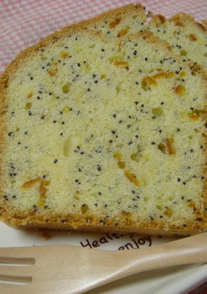 オレンジとポピーシードのパウンドケーキ-レシピのメイン写真