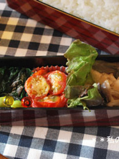 お弁当の小さなおかず5ゆで鶏のピリ辛和え-レシピのメイン写真