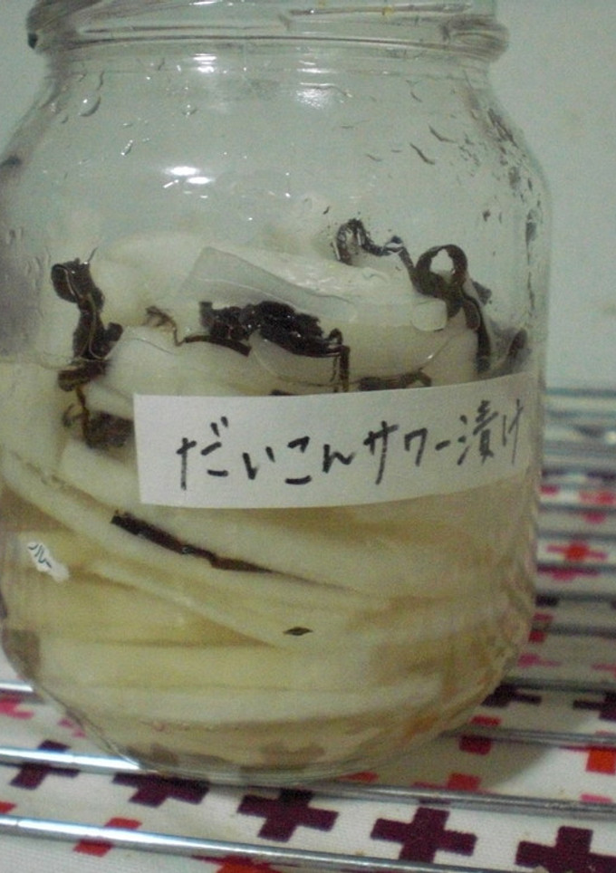 漬けるだけ！大根のサワー漬け-レシピのメイン写真