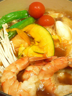 お野菜いっぱいヘルシー☆カレー鍋-レシピのメイン写真
