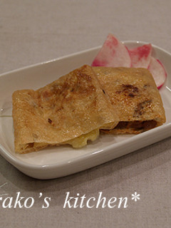 パパッとおつまみ!油揚げ焼き-レシピのメイン写真