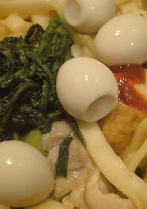 味噌煮込みきしめん　☆温まります-レシピのメイン写真