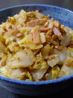 白菜の納豆ゆず味噌丼-レシピのメイン写真