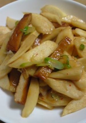 マコモタケの炒め物-レシピのメイン写真