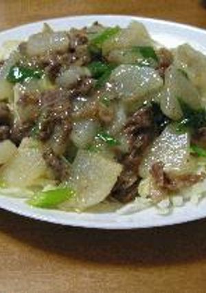 大根と牛の中華風-レシピのメイン写真