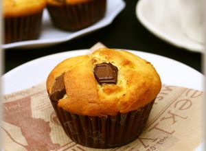 マーマレード＆板チョコ　チャンクマフィン-レシピのメイン写真