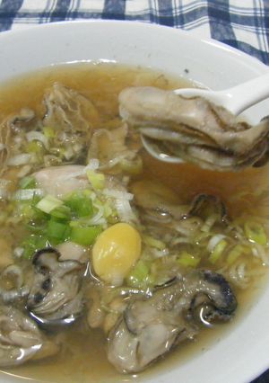 牡蠣とぎんなんのみぞれスープ♪-レシピのメイン写真