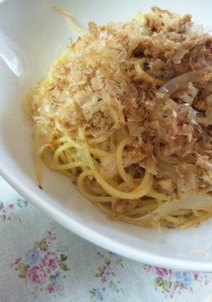 ツナと玉葱の和風パスタ-レシピのメイン写真