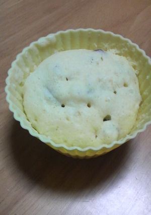 レンジで蒸しパン☆すぐできて簡単♪-レシピのメイン写真
