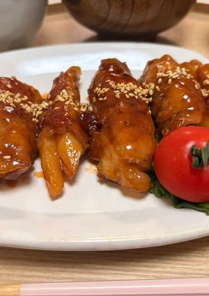 家族が喜ぶ♡甘辛肉巻きポテト-レシピのメイン写真