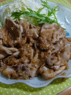豚の生姜焼き-レシピのメイン写真