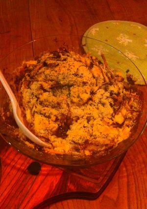 じゃがいもの焼きカレー【残りもの活用】-レシピのメイン写真