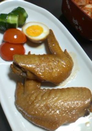手羽先のはちみつ醤油煮-レシピのメイン写真