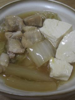 ☆白菜と豆腐のさっぱり煮☆-レシピのメイン写真