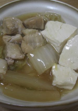 ☆白菜と豆腐のさっぱり煮☆-レシピのメイン写真