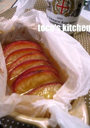 レンジでチン☆ジンジャー焼きりんご-レシピのメイン写真