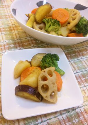 ✾冬野菜のほっとサラダ✾-レシピのメイン写真