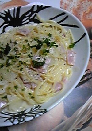 15分で作るクリームパスタ!-レシピのメイン写真