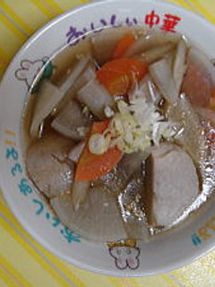 レンジ活用で簡単根菜汁-レシピのメイン写真