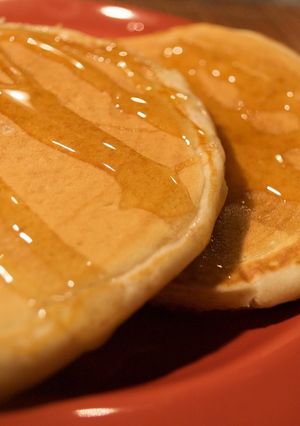 週末のパンケーキ-レシピのメイン写真