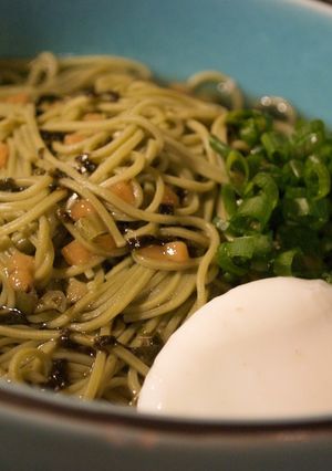 月見そば-レシピのメイン写真