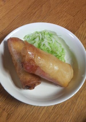 給食の味を再現！ポテト春巻き-レシピのメイン写真