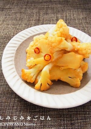 《 常備菜 》カリフラワーの山椒きんぴら-レシピのメイン写真