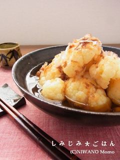 カリフラワーの土佐煮-レシピのメイン写真