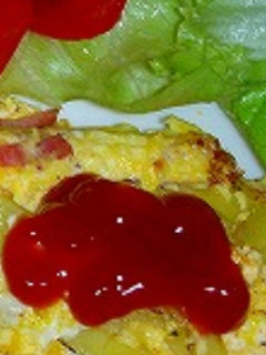 ポテトオムレツ-レシピのメイン写真