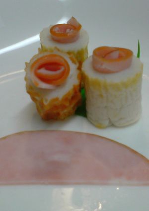 ハムとちくわ-レシピのメイン写真