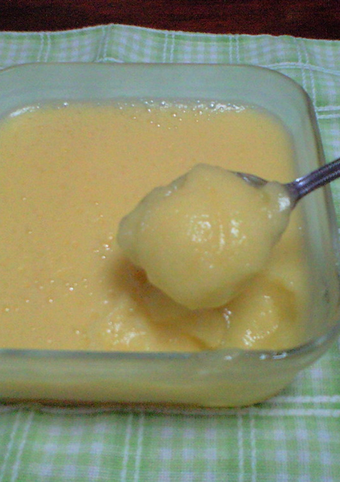 もも缶で作るトロ～フワ～の【桃ムース】-レシピのメイン写真