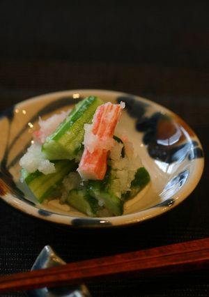 シンプル♪きゅうりとカニカマのおろし和え-レシピのメイン写真